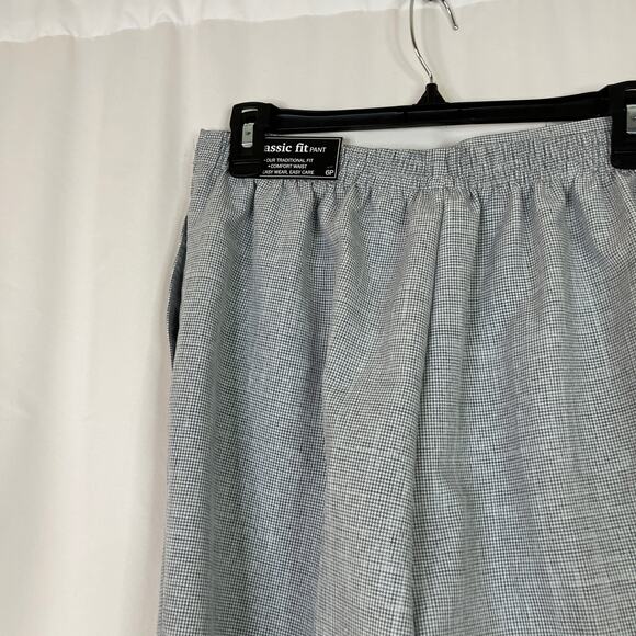 Alfred Dunner | Houndstooth Classic Fit Comfort Waist Pants NWT Womens 6 Petite - Picture 4 of 7